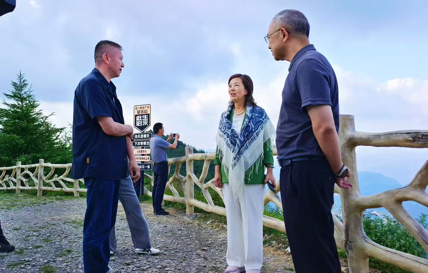 省政协副主席谢商华调研望远山旅游度假区项目